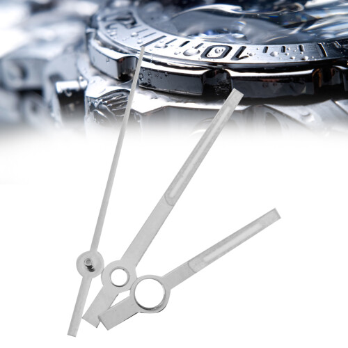 ETA2834 Movement Watch Hands Silver for Men Hour Minute Second Replacement 2