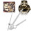 ETA2834 Movement Watch Hands Silver for Men Hour Minute Second Replacement 8