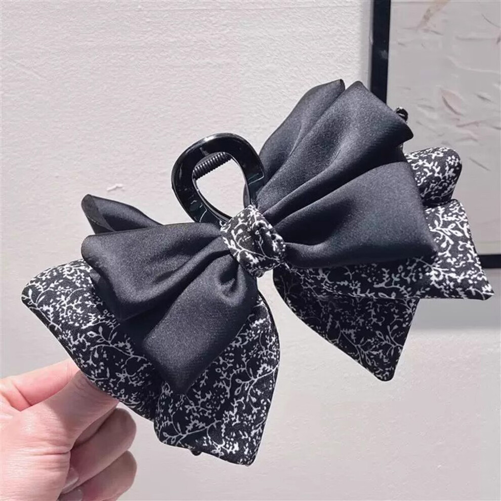 Phui-Pet-Supplies (1) Korean Bowknot Hair Clip - Stylish Diy Hair Accessory