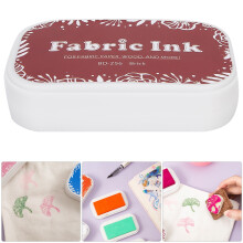Colorful Vintage Ink Pad BD-256 Brick Red 9.5x5.52cm for Crafts and Scrapbooking