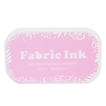 Colorful Vintage Ink Pad Bubble Gum Pink 9.5x5.52cm Scrapbooking Tool