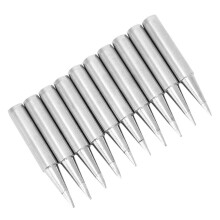 10pcs Lead-Free Brass Soldering Iron Tips 900M-T-0.8D for Welding