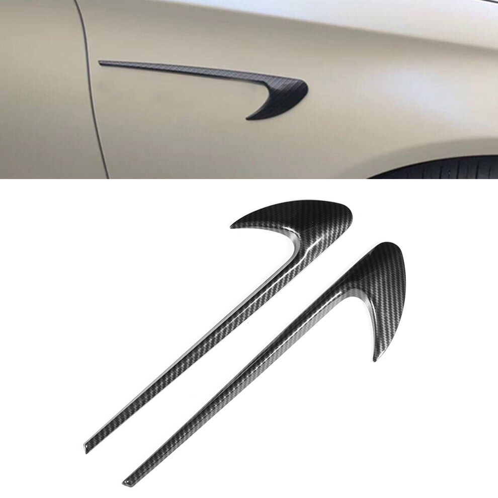 Carbon Fibre Textured Fender Stickers, Abs For 7293282765733