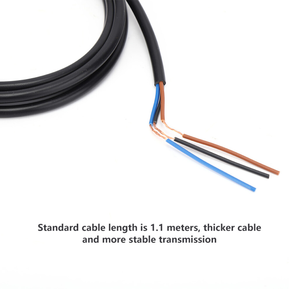 Photoelectric Switch Dc 10-30V Diffuse Sensor Npn No 3 Wire 10Cm For Automation 8491392288411