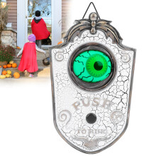 Weiße Halloween Klingel Auge