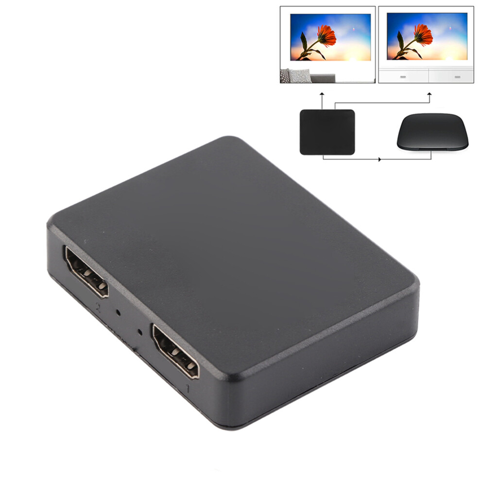 Hdmi Splitter Adapter 1 Input 2 Output 3D 1080P Abs Hub 4651392288581