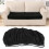 Breathable Washable Sofa Seat Cover Black 15