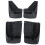 4PCS ABS Mud Flaps for Honda Civic 1996-2000 Black Replacement 7