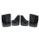 4PCS ABS Mud Flaps for Honda Civic 1996-2000 Black Replacement 9
