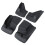 4PCS ABS Mud Flaps for Honda Civic 1996-2000 Black Replacement 15