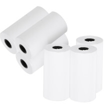 6 Rolls Thermal Receipt Paper 57x30mm for Small Printers