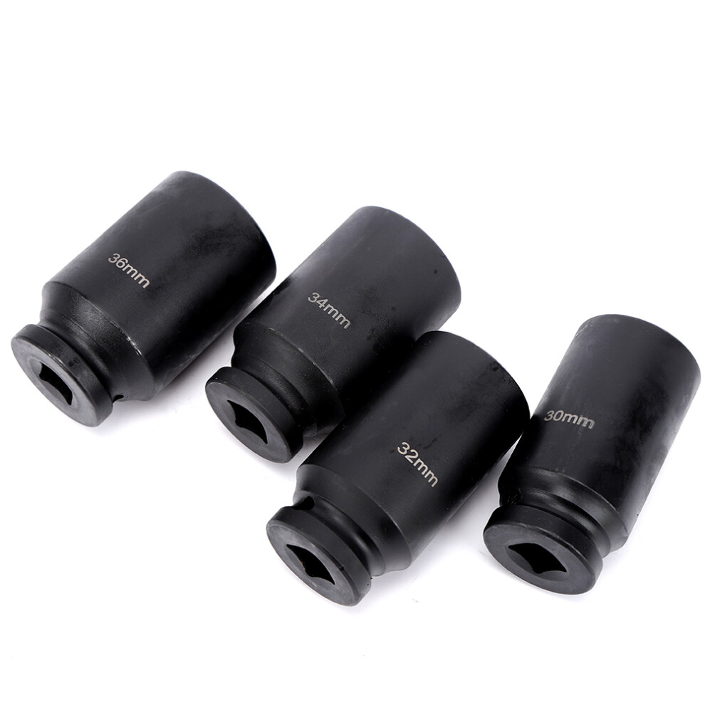 4 Piece Impact Socket Chrome Molybdenum Steel