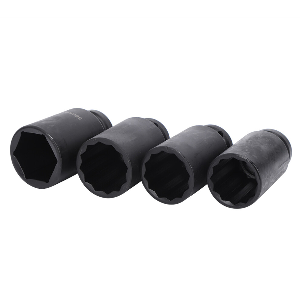 Chrome Moly Impact Sockets 30-36mm Set