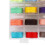 Sewing Bobbins 50Pcs Assorted Colours DoubleLayer Transparent Storage Box 6