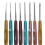 Complete Crochet Set with Plastic & Bamboo Handles, Various Sizes 4