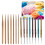 Complete Crochet Set with Plastic & Bamboo Handles, Various Sizes 13