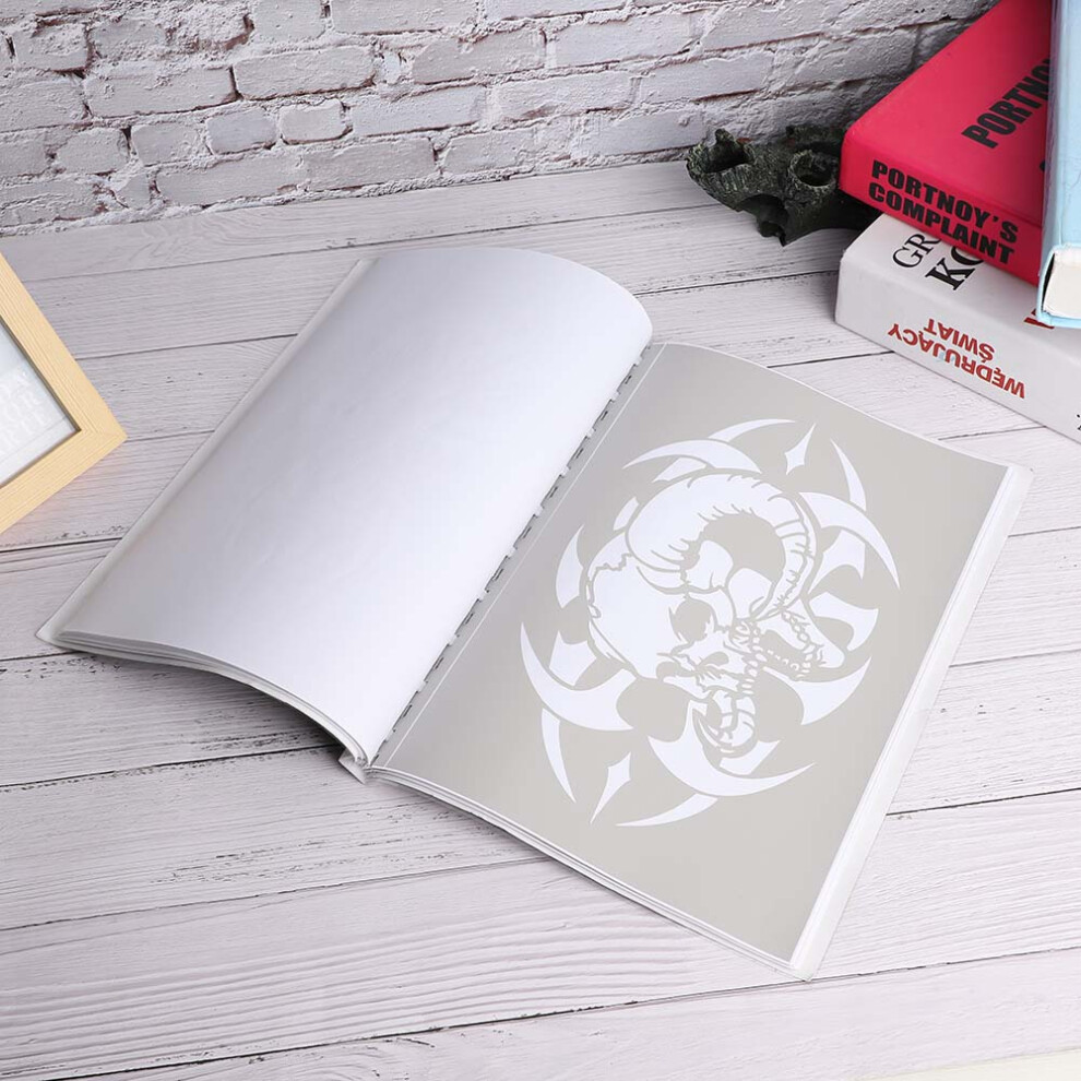Reusable PVC Temporary Tattoo Stencil Kit 30pcs Airbrush Templates