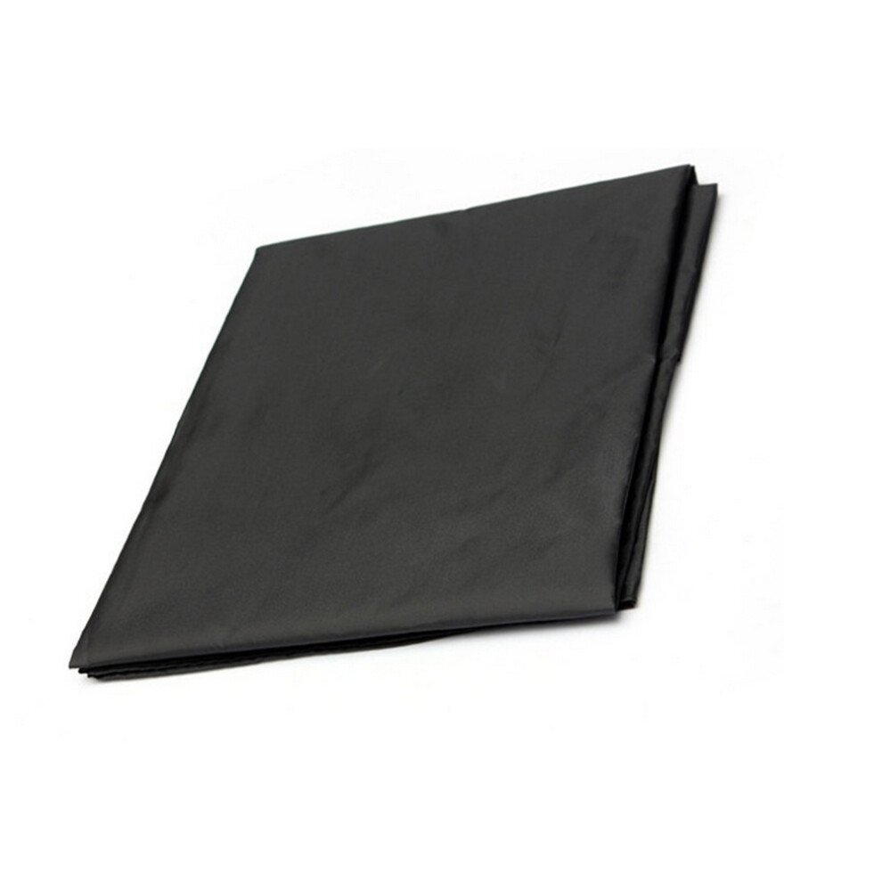 Black Hair Cutting Cape 140cm Lightweight Water-Repellent Salon Apron