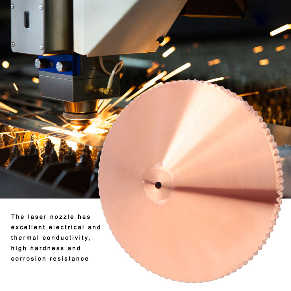 Precision Brass Laser Nozzle For Co2/Fiber Laser Machine 0.8-1.5Mm Size 8781392292939