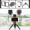 Mobile Phone Stabilizer Set with 49LED Fill Light & Microphone, Black 1