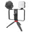 Mobile Phone Stabilizer Set with 49LED Fill Light & Microphone, Black 3