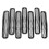 Front Mesh Grille Einsätze für Jeep Wrangler 7PCS 5
