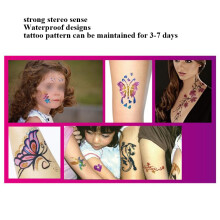 20 Colors Body Glitter Tattoo Kit with 20x10ml Glitter & 2x7ml Glue