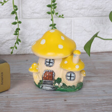 Vivid Resin Mushroom for Succulent Pots