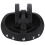 Large Hole Wheel Casters for Suitcase Replacement PP+PET, Approx. 400g 8