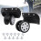 Large Hole Wheel Casters for Suitcase Replacement PP+PET, Approx. 400g 11