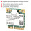 DualBand PCIe Wireless Network Card 300Mbps with Bluetooth 4.0 for Win 11