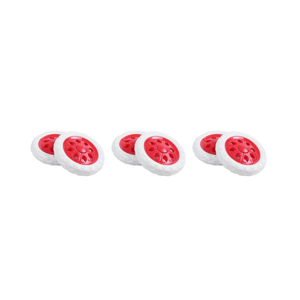 6 Pcs Wheel Shopping Service Cart Stool Caster Replacement 6033419961369