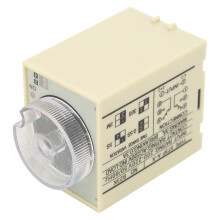 Delay Timer Time Relay Adjustable Knob PC Shell ST3PA A AC220V 50/60Hz