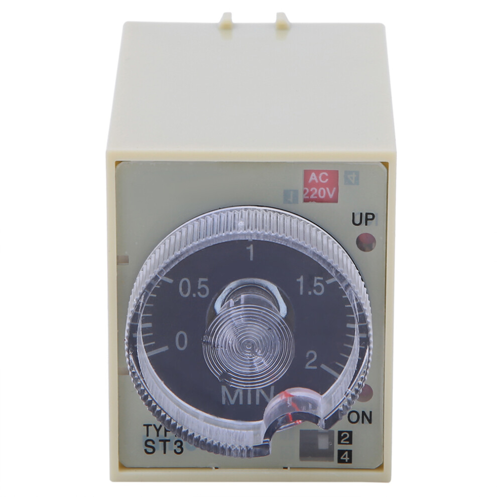 High Quality Delay Timer Relay St3pa F Adjustable Knob 220V Pc Shell 50/60Hz 4901392296575