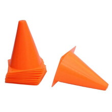 20 Pcs Traffic Cones - 7 Inch of Multipurpose Construction Theme Party Sports Activity Cones for Football Training