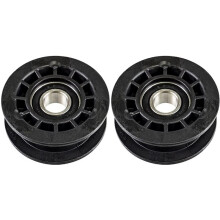 2X for  587969201+587973001 Lawn Mower Idler Pulley Fits LC356VB LC221A Lawn Mower Vehicles Flat Idler