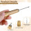 28 PCS Leather Sewing Awl Needle Set with Copper Handle, Leather Sewing Needle Awl for Leather  Sewing Tools 4
