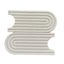 45x10 Kitchen Sink Water Absorbent Stone Sink Tray Fast Drying Sink Faucet Diatomite Mats for Bathroom Counter White