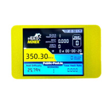 350KH/S BTC Solo Miner NMMiner with 2.8 Inch Touchscreen Upgraded Crypto Lottery Miner Home Use BTC
