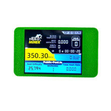 350KH/S Upgraded NMMiner Bitcoin Solo Miner Crypto Lottery Miner with 2.8 Inch Touchscreen Home Use BTC