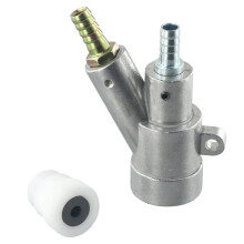 Zandstraalmondstuk met Hardmetalen Punt, 35x20x8mm Schuurmondstuk voor Handmatige en Automatische Zandstraalmachines