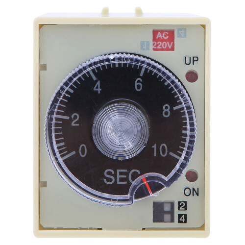 Adjustable Alloy Delay Timer Relay 220V 50/60Hz, 3A, ST3PA D 1