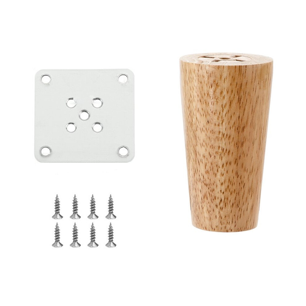 Wooden Furniture Legs Tapered Feet Stool Sofa Table Computer Desk Furniture Legs Furniture Accessories Replacement Feet 6031744813483
