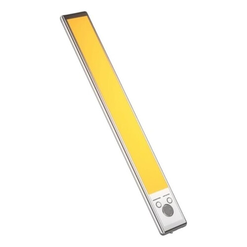 24CM Magnetic Motion Sensor LED Light,  Rechargeable Human Body Sensor, Cordless Dimmable Under Cabinet Light