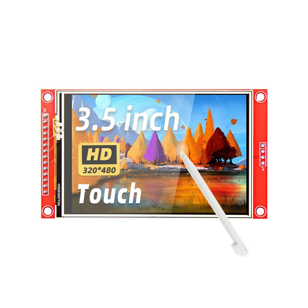 3.5 Inch Tft Lcd Display Module With Touch Ili9488 Driver 320X480 Spi Port Serial Interface (9 Io) For Ard Stm32 4712450026078