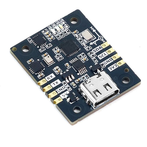 IMU High-Precision Attitude Sensor Module 10-Axis Support AHRS Attitude Calculation for ROS Robot