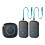 Wireless Lanyard Button Pager Emergency SOS Pager Emergency Call Button for Kids Elderly Call System EU Plug Black 1