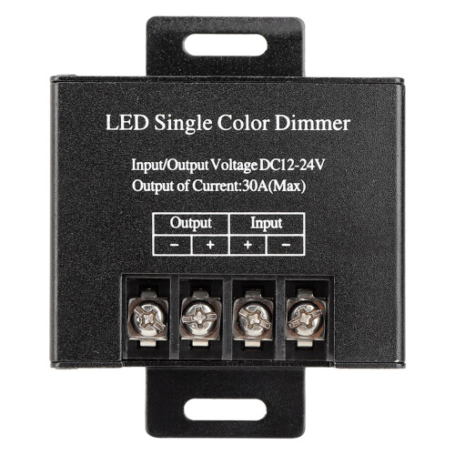 Wireless RF Dimmer for 12-24V LED Lighting 30A 720W Remote Dimmer Switch