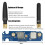 For Dual-Band RF Development Board for M5Stack Cardputer ADV,2.4G NRF24 + 433M CC1101 Module,Communication Module 4