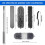 Telescopic Washable Microfibre Duster,Long Extendable  to 254 cm,Bendable Dust Catcher,for High Ceilings, Ceiling Fan 9